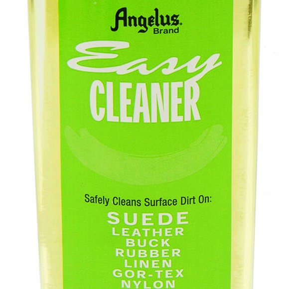 EASY CLEANER Liquid clean sHaMpOO suede nubuck leather fabric shoes boot ANGELUS - Picture 1 of 7
